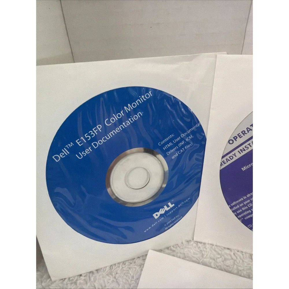 Microsoft Windows XP Professional Service Pack 2 Dell Reinstallation Discs Lot 5